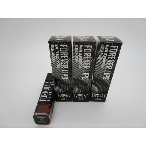 Formula Z Cosmetics FOREVER LIPS Matte Liquid Lipstick - SOHO - Lot of 3